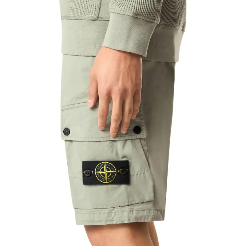 STONE ISLAND Detachable badge Shorts-3
