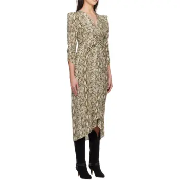 ISABEL MARANT ETOILE Long Sleeved Dress Women's Natural