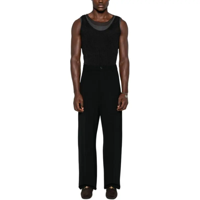 FENDI Tank Tops Men Black-1