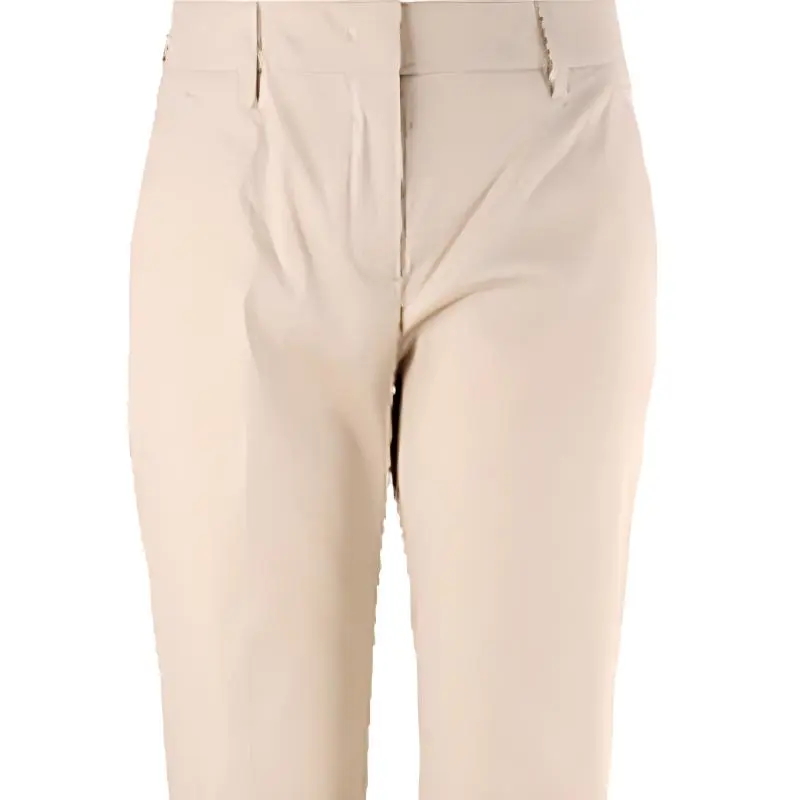 PRADA SS21 Casual Pants Women's Khaki-4