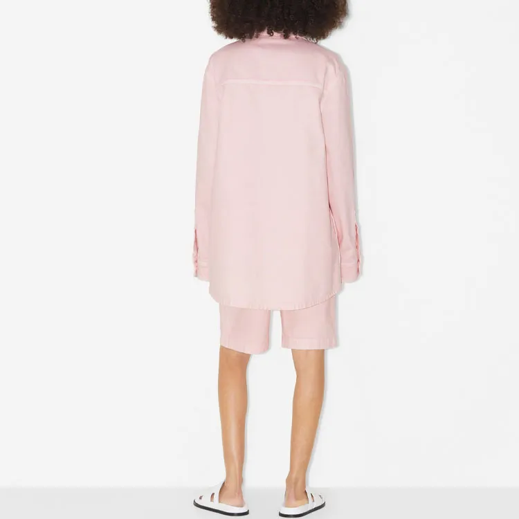 Burberry SS23 Denim Jacket Women's Pink-2