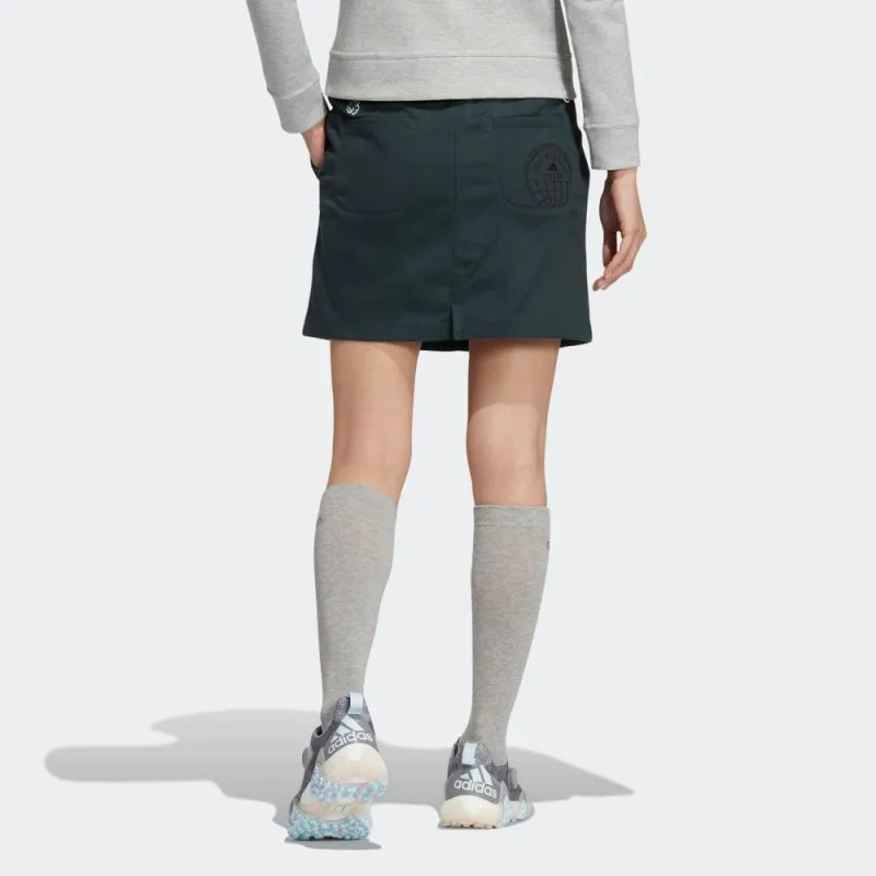 Adidas Casual Short Skirts Women's Dark Green-1