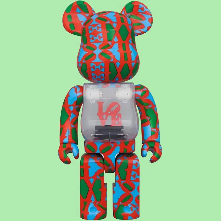 Bearbrick Robert Indiana  
