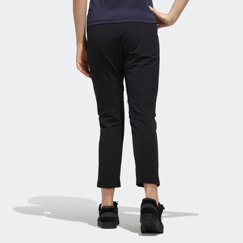 Adidas WARM PANTS Knitted Sweatpants Women's Black-3
