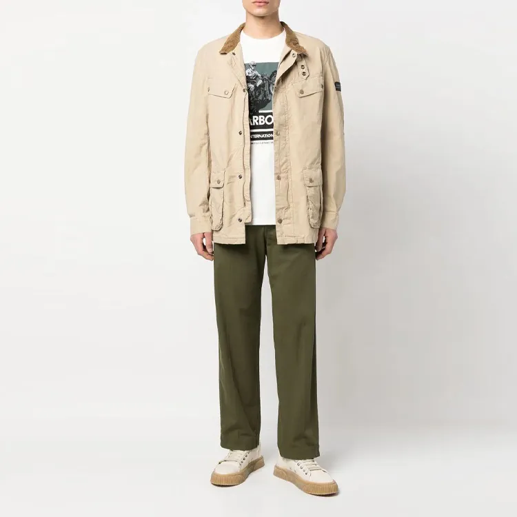 BARBOUR Cotton Military Jacket-1