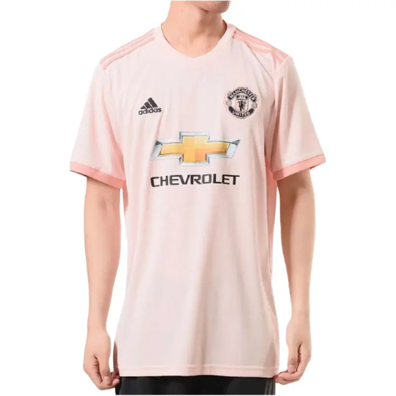 Adidas Manchester United F.C Soccer Jerseys Men's Pink-1
