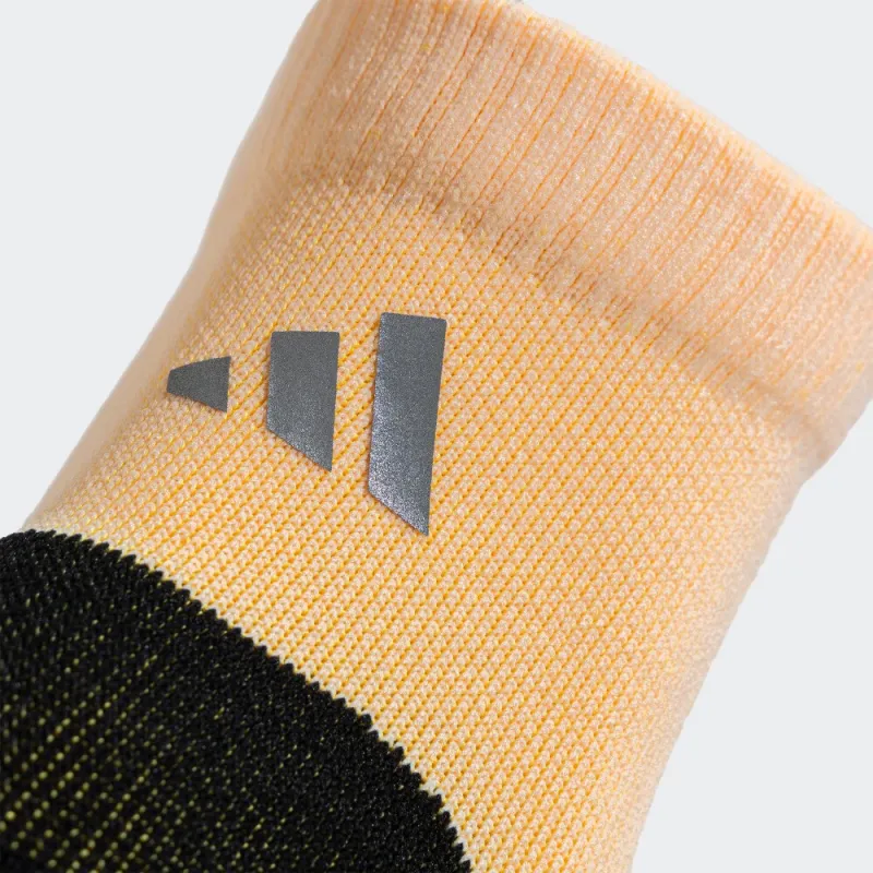 Adidas Mid Calf Socks Unisex 1 Pack Bright Yellow/Black-2