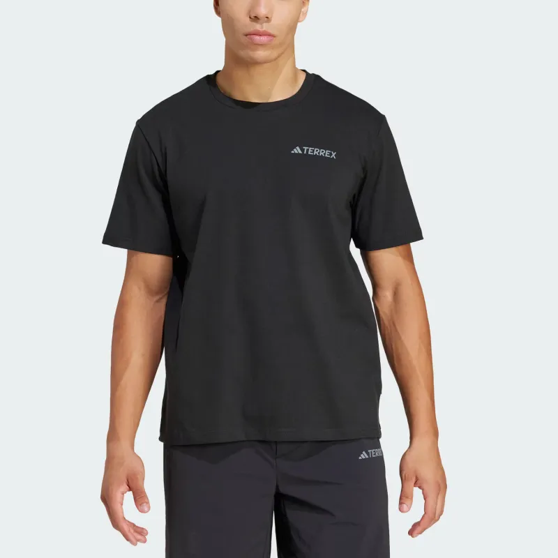 Adidas Terre POLYGIENE GRAPHIC T Shirt Men's Black-1