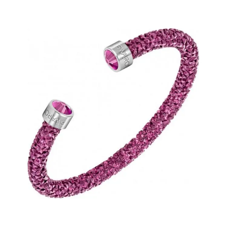 Swarovski Stainless Steel Bangles Women's Pink-1