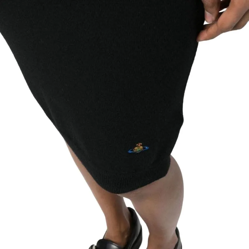 Vivienne Westwood SS23 Casual Long Skirts Women's Black-4