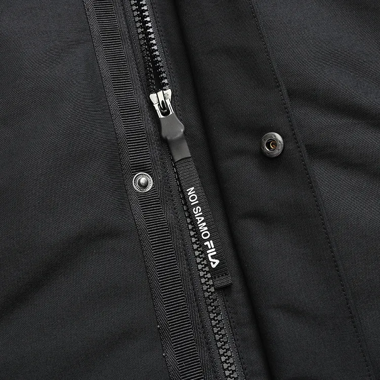 FILA FUSION Down Jacket Men's Pitch Black-4
