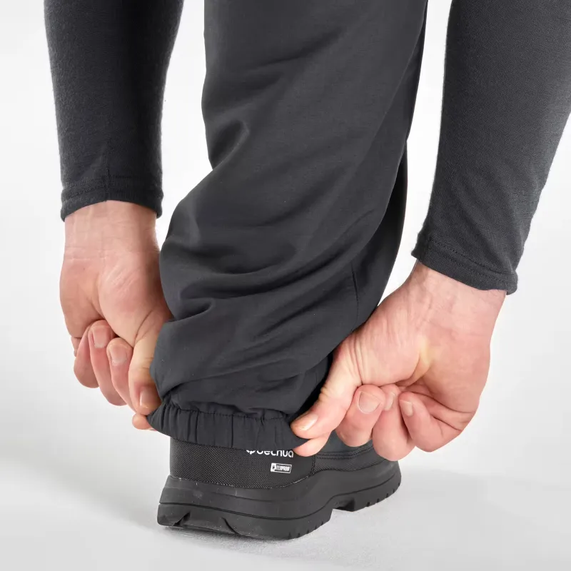 DECATHLON SH100 Windbreaker Pants Men's Carbon Gray-5