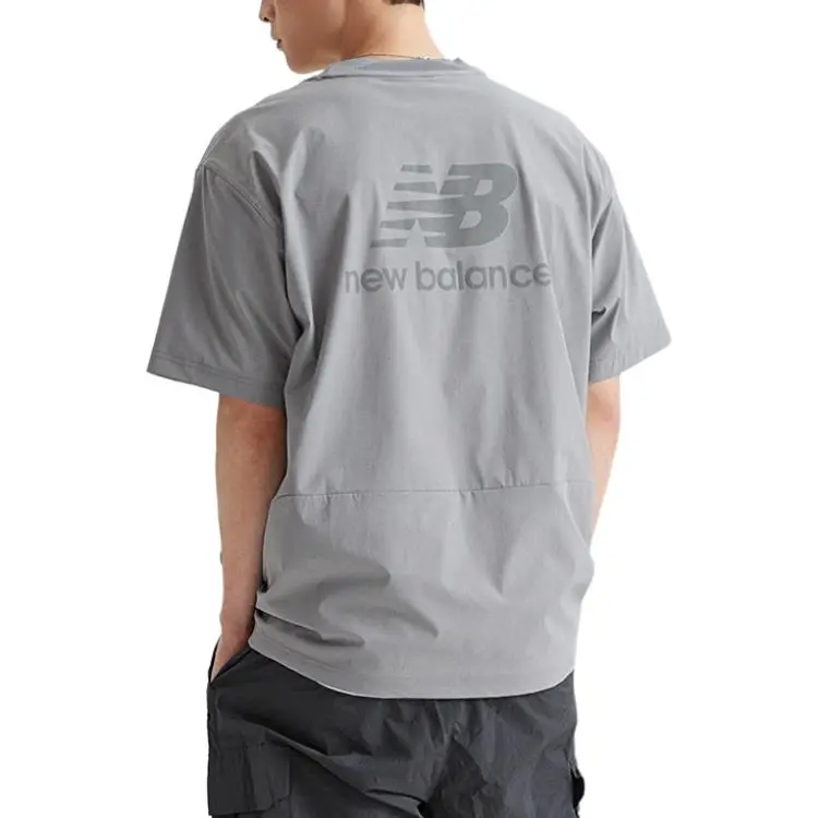 New Balance T Shirt Unisex Gray-1