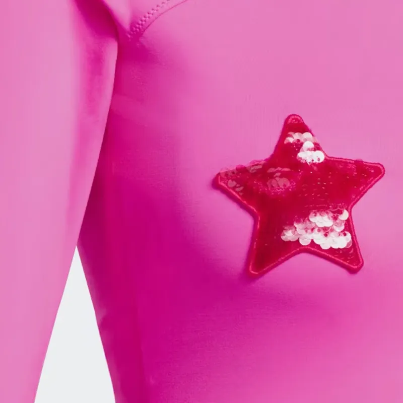 Adidas Ivy Park Sequin Star Rash Guard Shock Pink-2