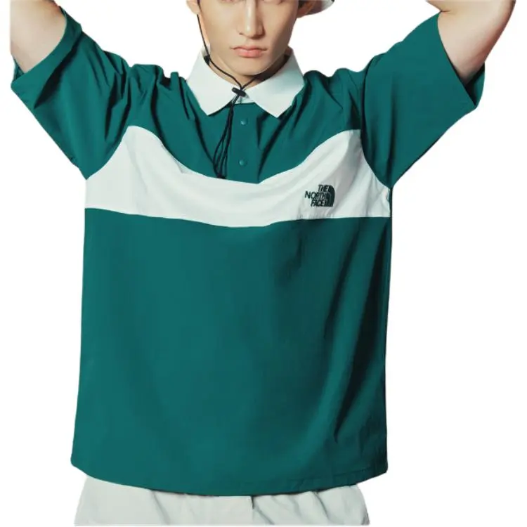 THE NORTH FACE Polo Shirts Men Green-2
