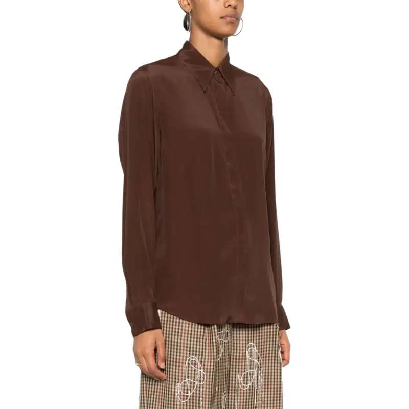 DRIES VAN NOTEN Chowy Long Sleeved Shirt-3