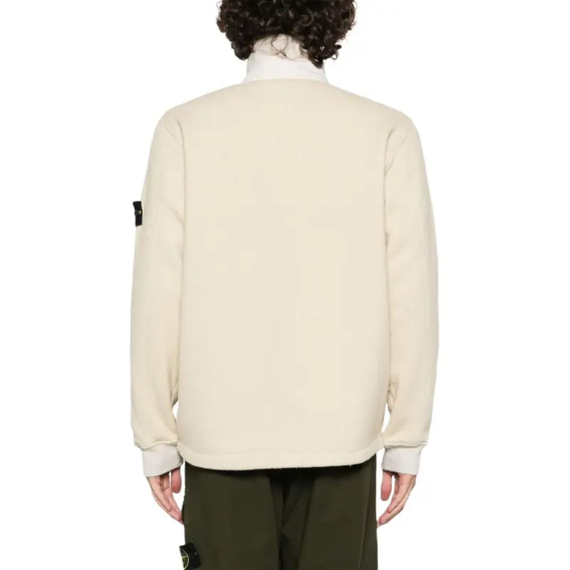 STONE ISLAND High Neck Zipped Sweatshirt-4