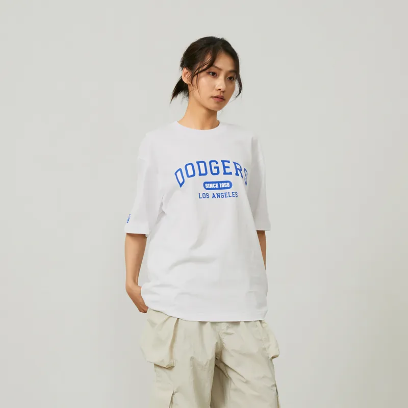 MLB College Style Series T Shirts Unisex White-2