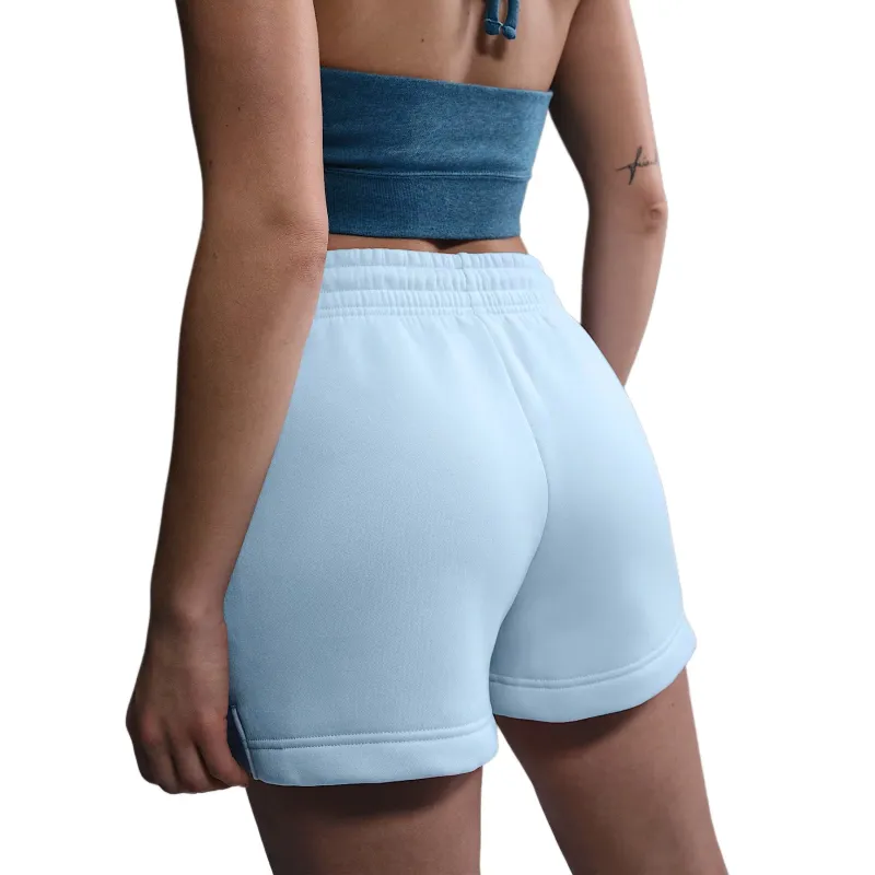 Nike Sportswear Phoenix Fleece Sports Shorts Women's Blue 423-3