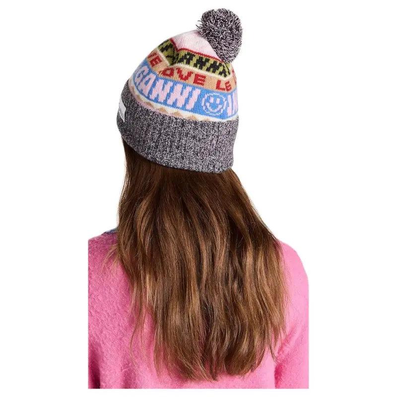 GANNI Graphic Beanie-4