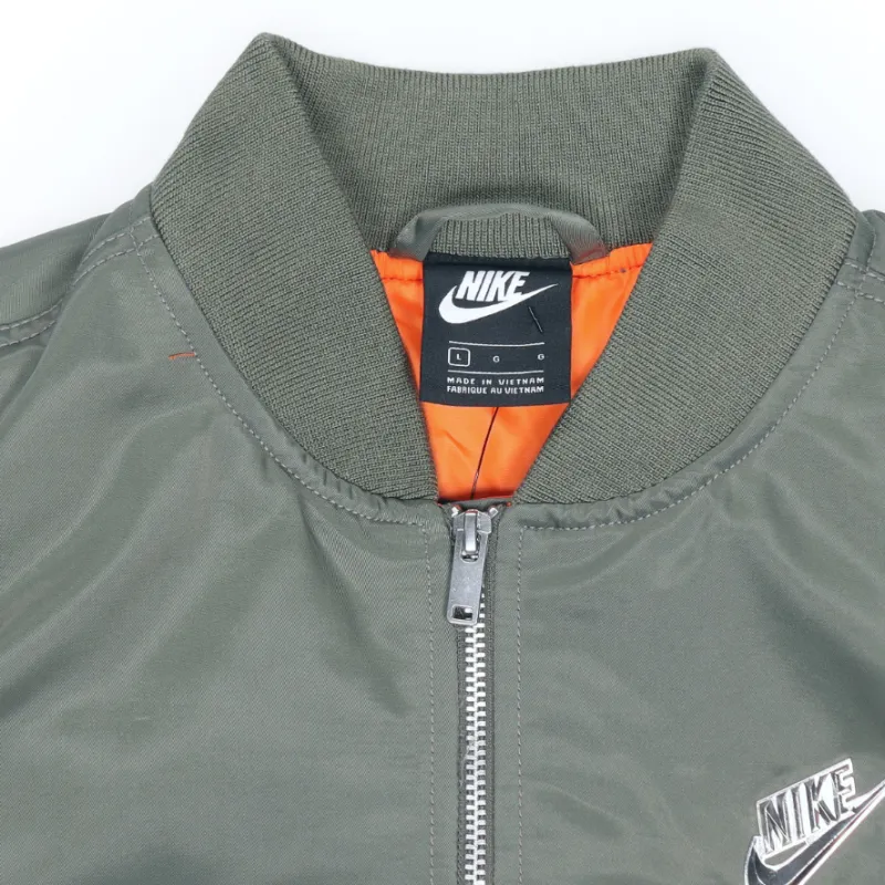 Nike Puffer Jackets Men Green-5