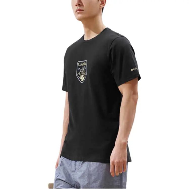 Columbia T Shirts Men Black-3