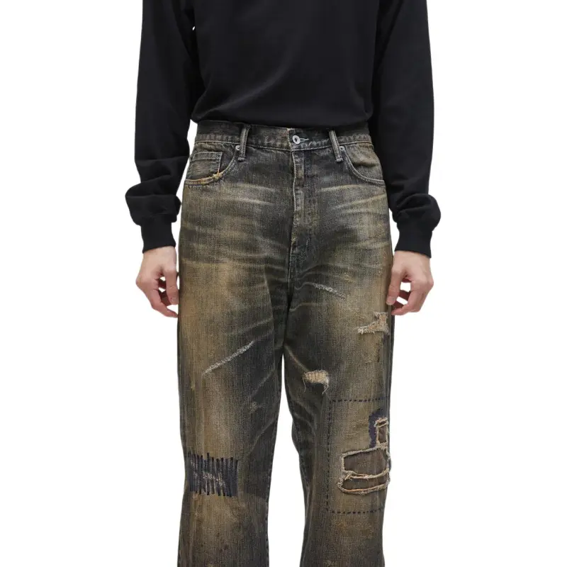 NEIGHBORHOOD Distressed Jeans-3