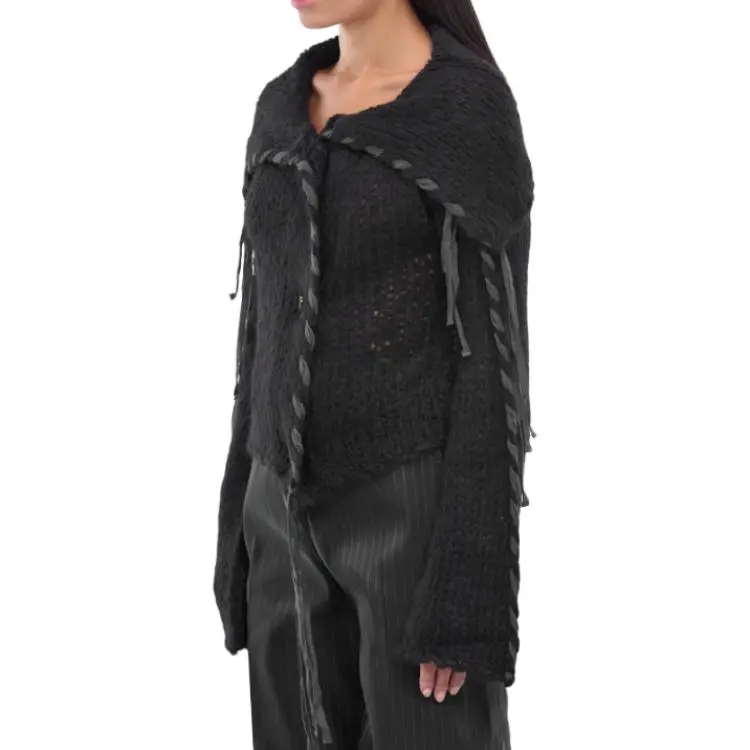 Acne Studios Lacing Knit Cardigan-3
