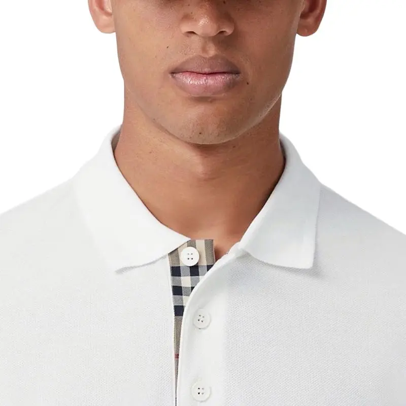 Burberry SS25 Polo Shirt Men's White-2