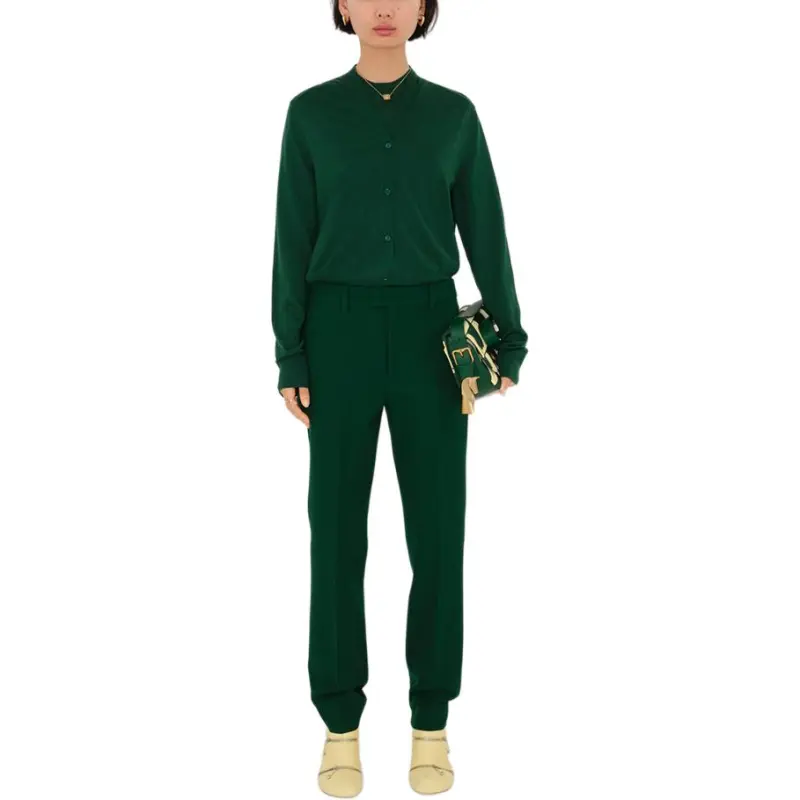 Burberry Fine knit Wool Cardigan-2