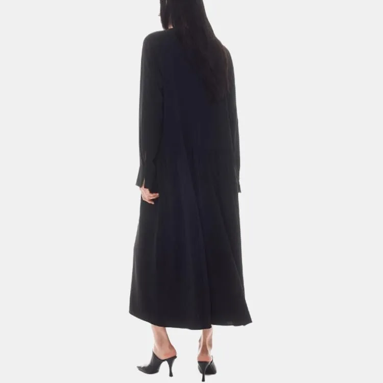 H&M Long Sleeved Dress Women's Black-2