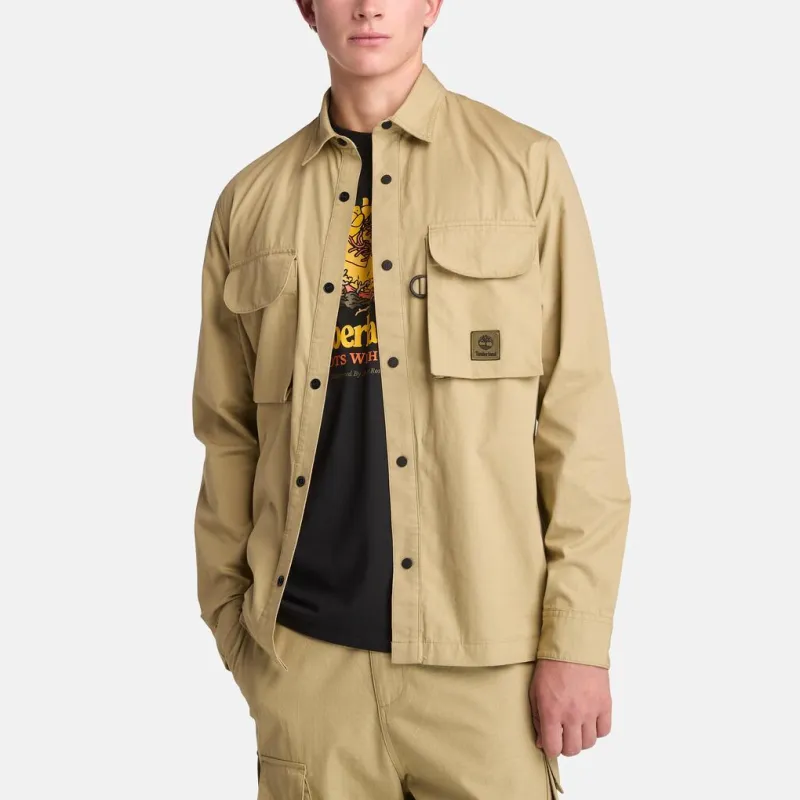 Timberland Shirts Men Khaki-2