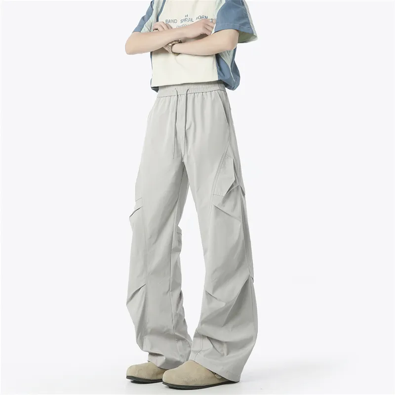 WARNING LIGHT Casual Pants Unisex-2