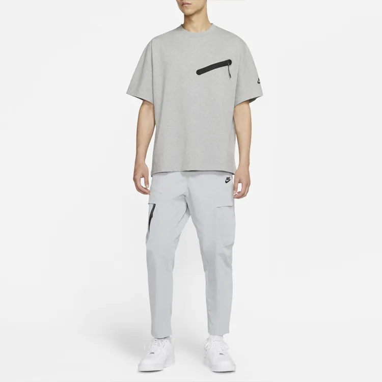 Nike T Shirts Men Gray-1