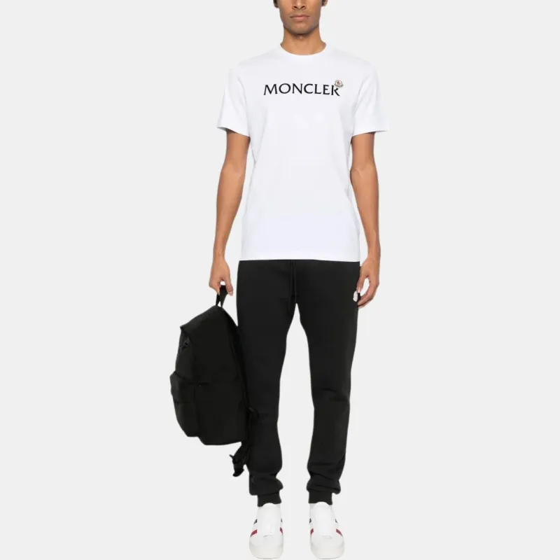 Moncler Logo Detailed Crewneck T Shirt-2