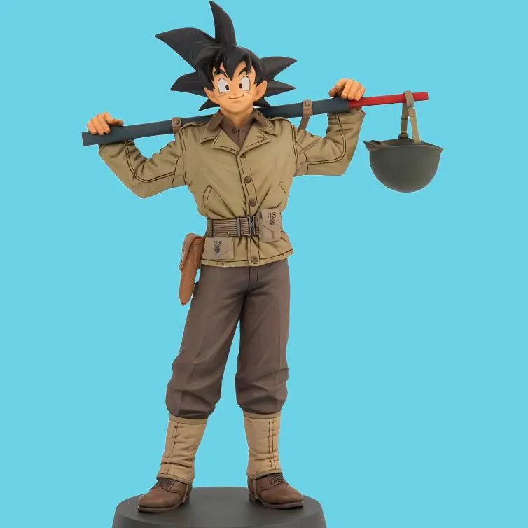 BANPRESTO Dragon Ball Z World Colosseum 2 Volume 4 Goku Figure Brown-4