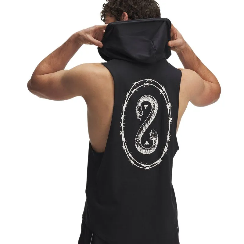 Under Armour Project Johnson Collection SS25 Tank Tops Men's Black-3