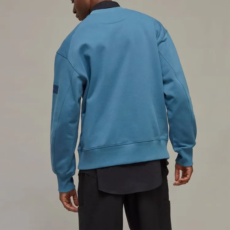 Y-3 Logo-print C-neck Sweatshirt-4
