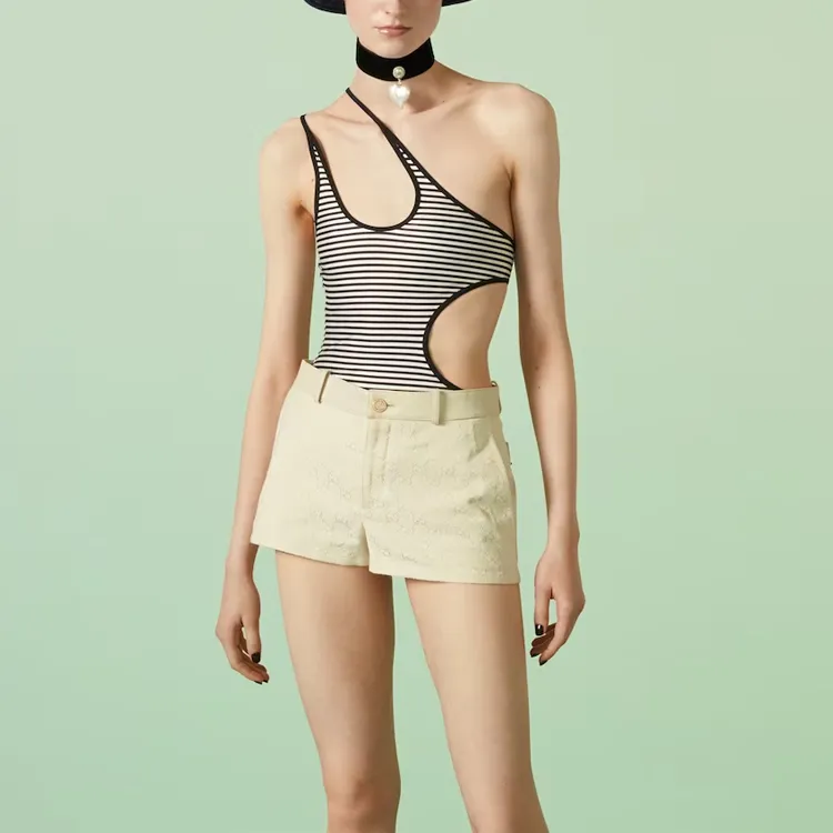 GUCCI One-Piece Swimsuits Women's Black-2