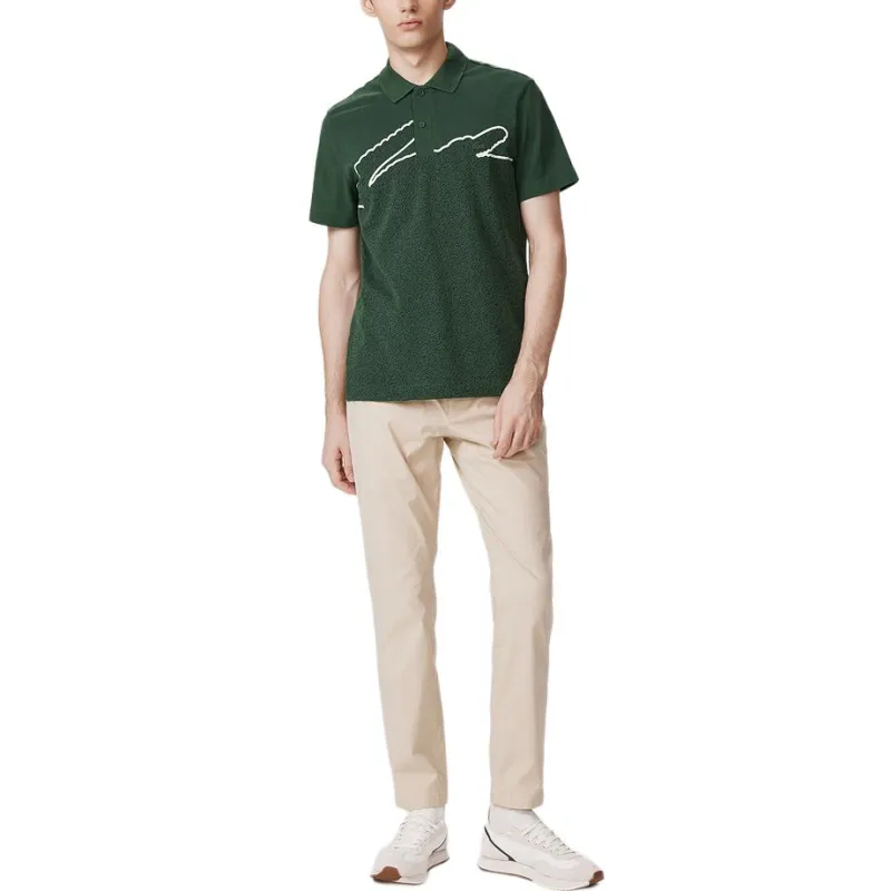 LACOSTE Polo Shirts Men Green-3