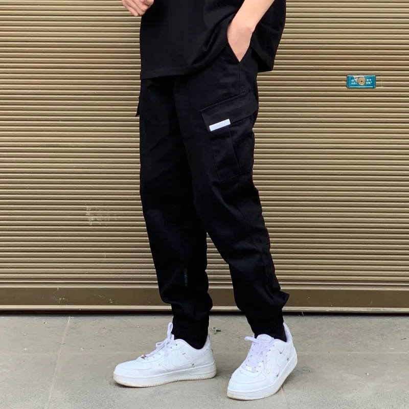 MostwantedLab Casual Pants Unisex Black-5