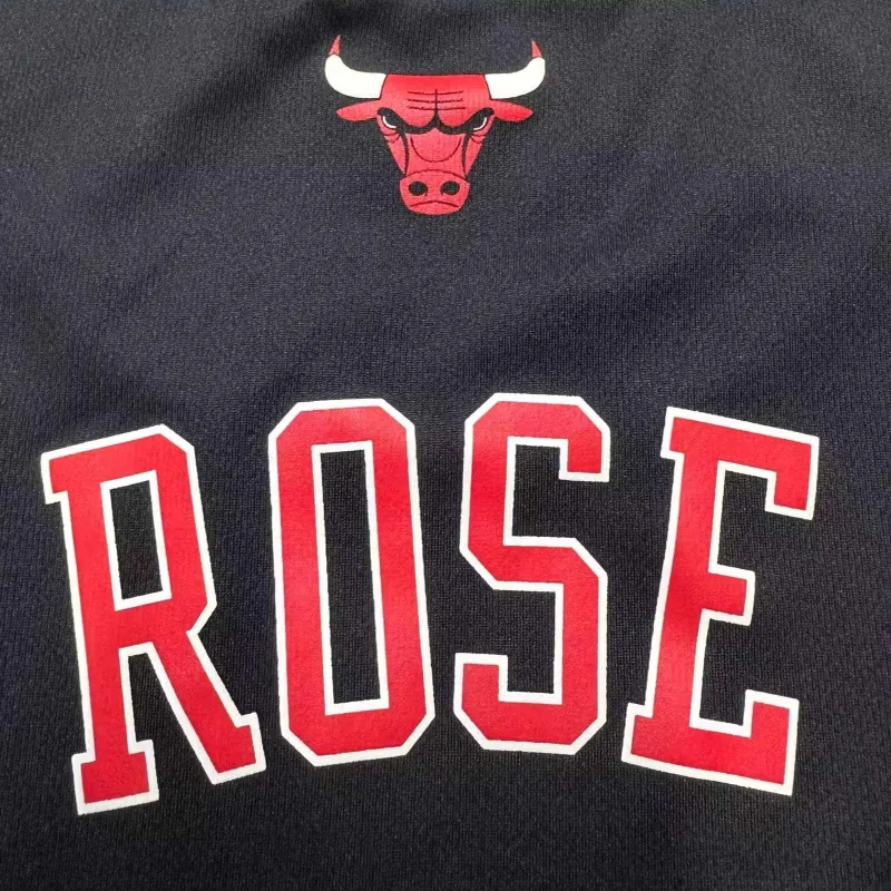 Adidas x NBA Chicago Bulls Basketball Jerseys Unisex Black-3