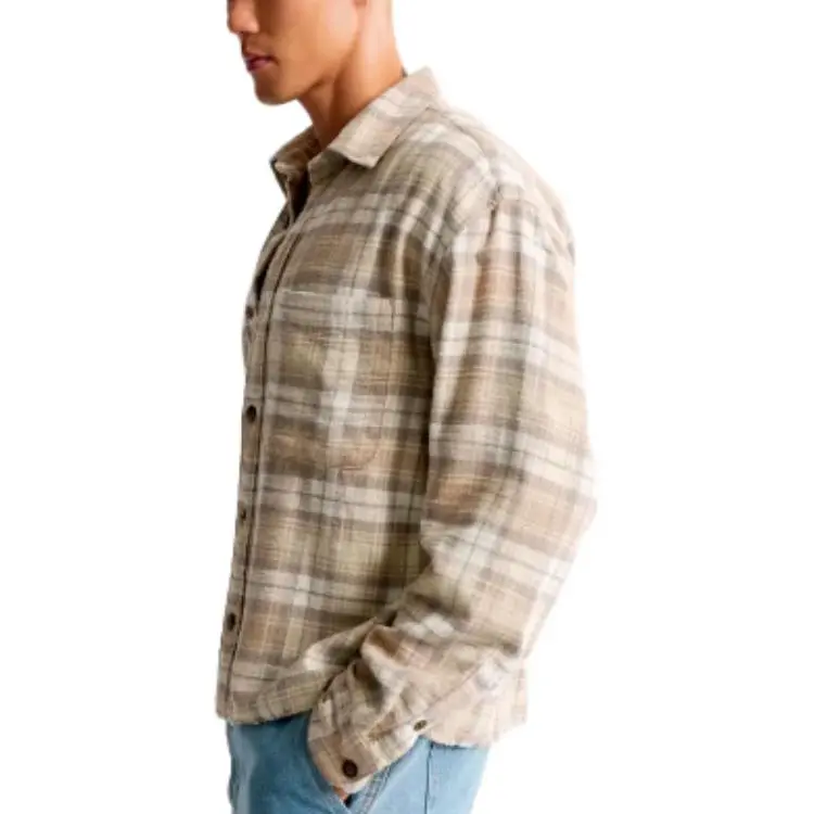 Abercrombie＆Fitch Shirt Men's Beige-3