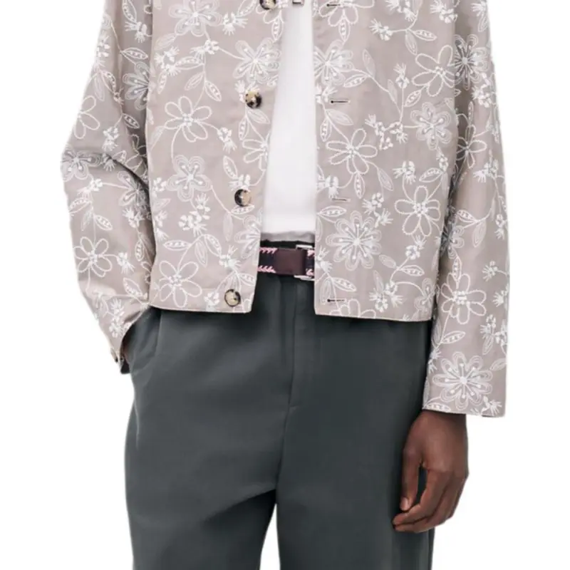 HERMES Jackets & Coats Men's Gray-0