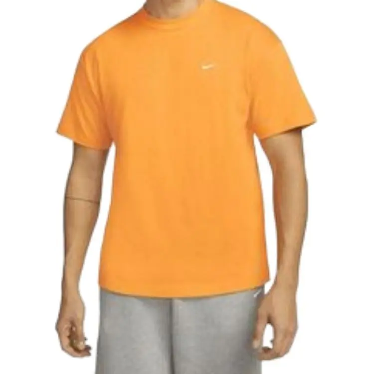 Nike T Shirts Men Orange-2