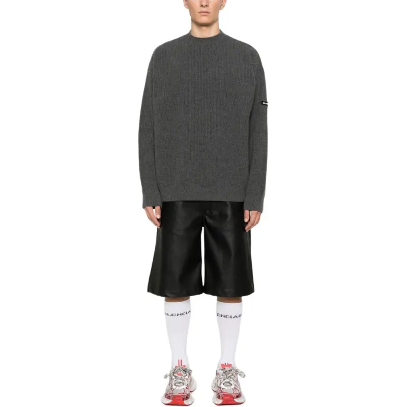Balenciaga Crewneck Knitted Jumper-2