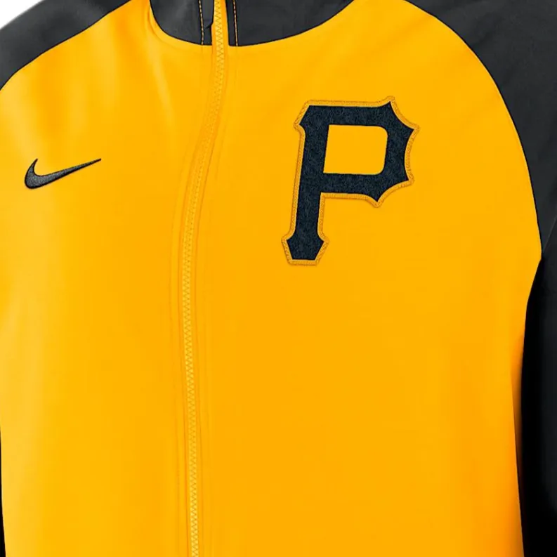 Nike Pittsburgh Pirates Authentic Collection Men's Nike Therma Mlb Full Zip Jacket-2