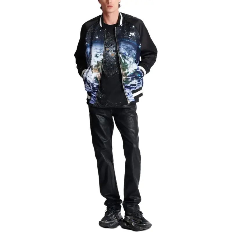 BALMAIN Universe & Stars T shirt-5