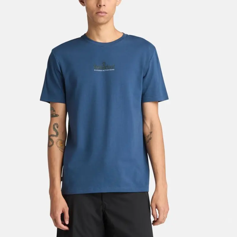 Timberland T Shirt Men's Dark Indigo-2