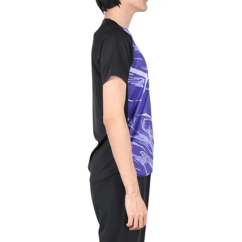 Asics T Shirts Men Purple-3
